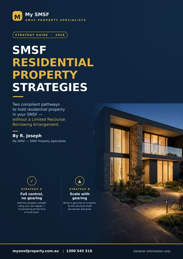SMSF Residential Property Strategies eBook cover