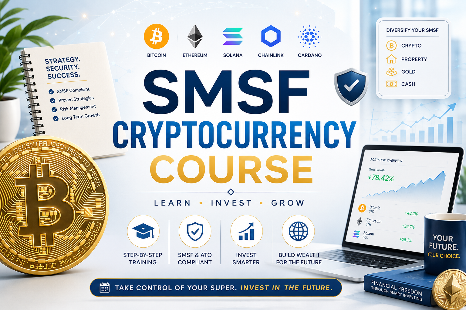 SMSF Cryptocurrency Course Banner